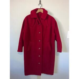 Womens Vintage Shangri-La Coat Joseph Stein Original Trench Jacket 1960s 50s L
